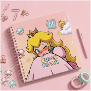Encadernação Agenda 18x18 Peach