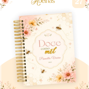 Encadernação Agenda , Bloquinho , Calendário E Planner Abelhas