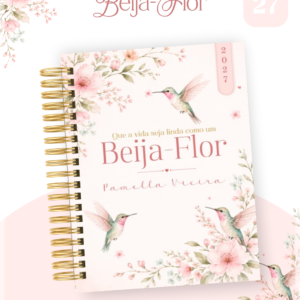 Encadernação Agenda , Bloquinho , Calendário E Planner Beija Flor