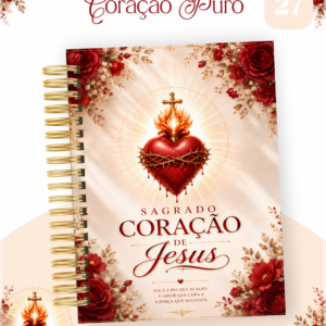 Encadernação Agenda , Bloquinho , Calendário E Planner Coração Puro