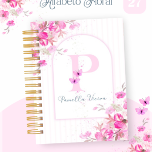 Encadernação Agenda , Bloquinho , Calendário E Planner Floral