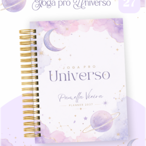 Encadernação Agenda , Bloquinho , Calendário E Planner Joga Pro Universo