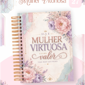 Encadernação Agenda , Bloquinho , Calendário E Planner Mulher Virtuosa