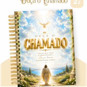 Encadernação Agenda , Bloquinho , Calendário E Planner Ouça O Chamado