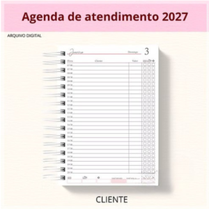 Encadernação Agenda Cliente