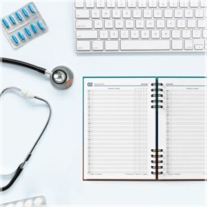 Encadernação Agenda Consultório Datado 27