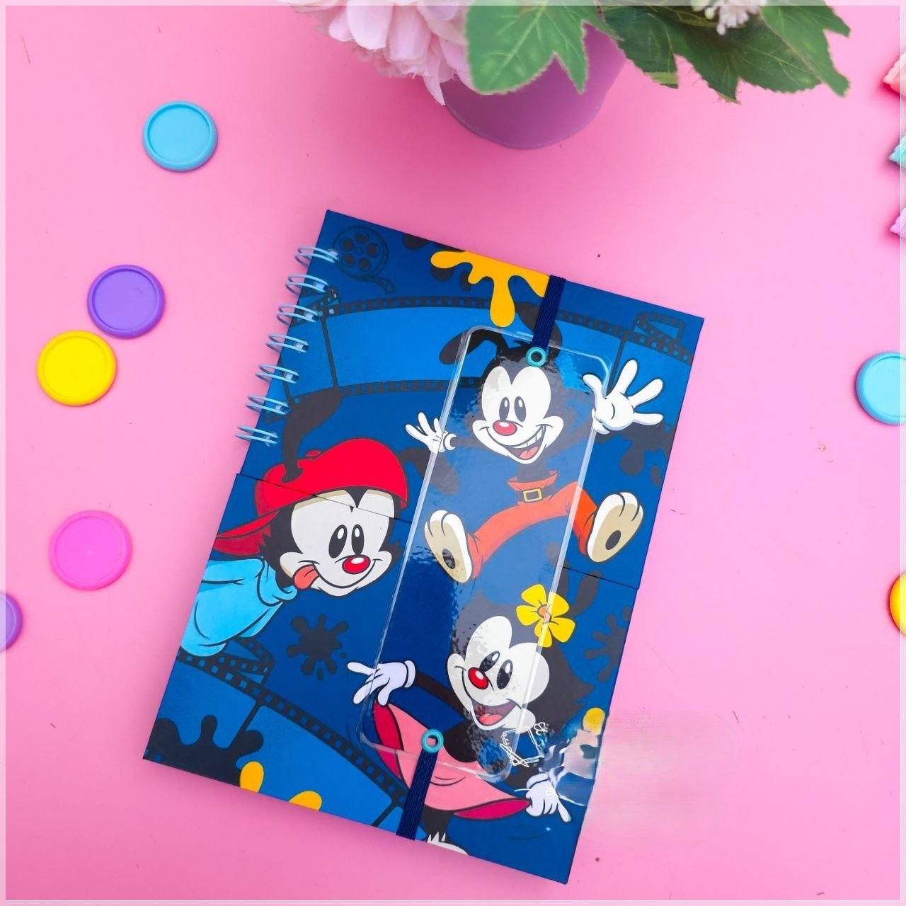 Encadernação Bloquinho Meio Animaniacs