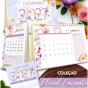 Encadernação Calendários Encanto 27