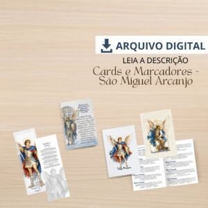 Encadernação Cards E Marcadores São Miguel