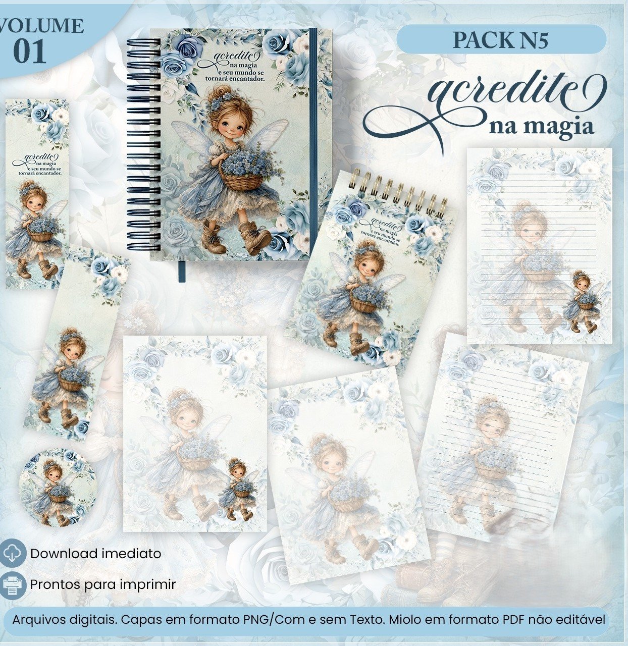 Encadernação Coleção Acredite Na Magia N5