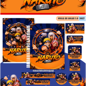 Encadernação Coleção Escolar 1.0 Naruto