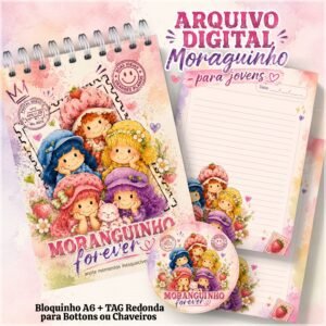 Encadernação Coleção Moranguinho