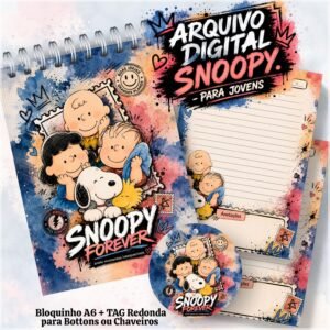 Encadernação Coleção Snoopy