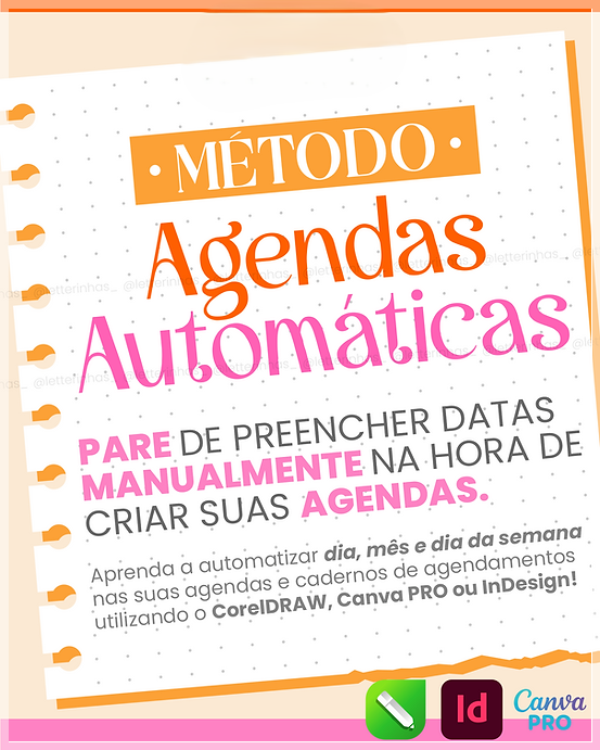 Encadernação Método Agendas Automáticas