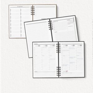Encadernação Miolo Agenda Office Semanal 27