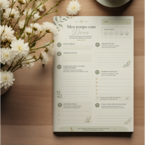 Encadernação Planner Devocional