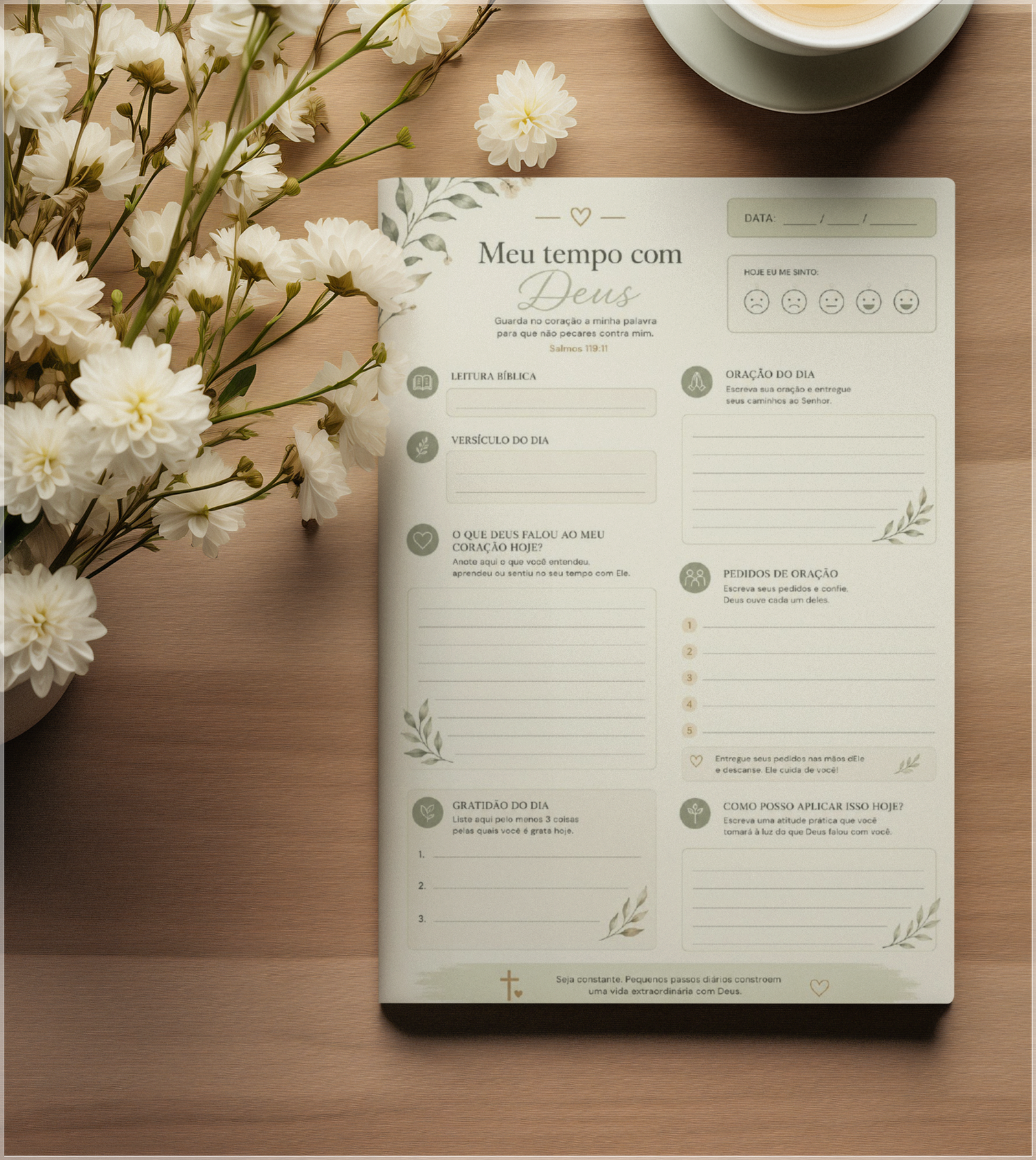 Encadernação Planner Devocional
