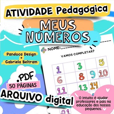 Arquivo De Corte Atividade Meus Numeros