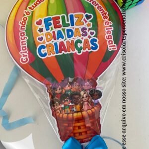 Arquivo De Corte Balão Dia Das Crianças 4