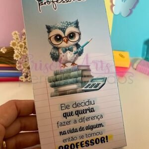 Arquivo De Corte Barra De Chocolate Dia Dos Professores 3