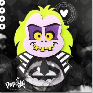 Arquivo De Corte Blister Beetlejuice Halloween 20