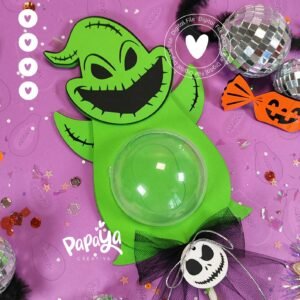 Arquivo De Corte Blister Blister Fantasminha Verde Halloween 10