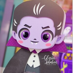 Arquivo De Corte Blister Blister Vampiro Halloween 1
