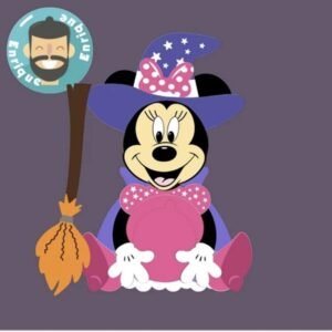Arquivo De Corte Blister Card Blister Minnie Halloween 7