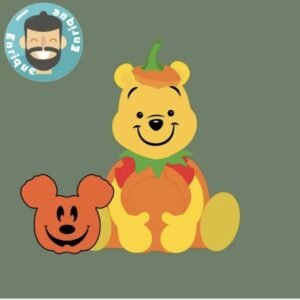 Arquivo De Corte Blister Card Blister Pooh Halloween 1
