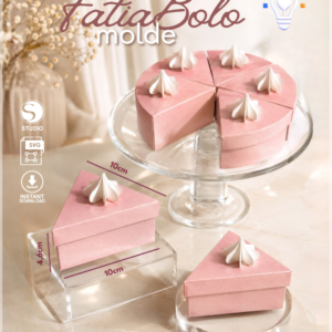 Arquivo De Corte Bolo Fake 06 Fatias 17
