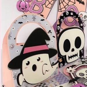Arquivo De Corte Bolsinha Bolsinha Fantasma Halloween 3