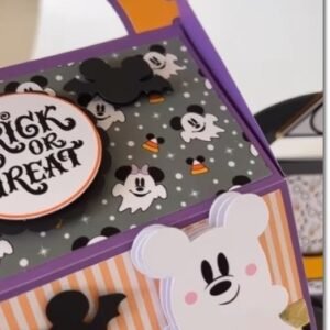 Arquivo De Corte Bolsinha Trick Or Treat Disney Maleta Halloween 1