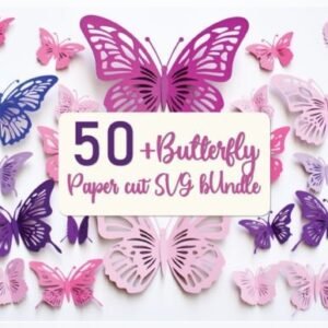Arquivo De Corte Borboleta Vazada Butterfly 1