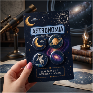Arquivo De Corte Bottons Astronomia Poderosas 67