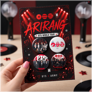 Arquivo De Corte Bottons BTS Arirang 53