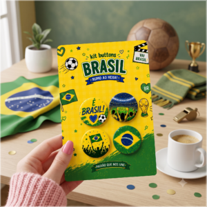 Arquivo De Corte Bottons Brasil 26