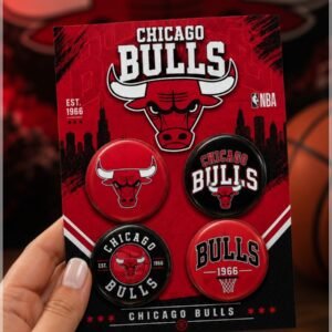 Arquivo De Corte Bottons Chicago Bulls 91
