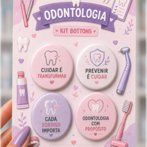 Arquivo De Corte Bottons Dentista Odontologia 93