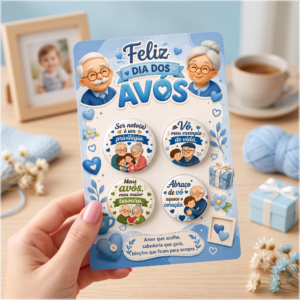 Arquivo De Corte Bottons Dia Dos Avós 2