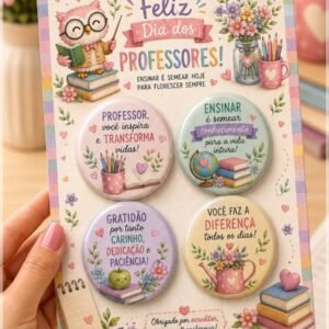 Arquivo De Corte Bottons Dia Dos Professores 3