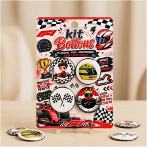 Arquivo De Corte Bottons Formula 1 46