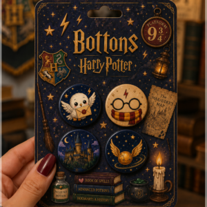 Arquivo De Corte Bottons Harry Potter 5