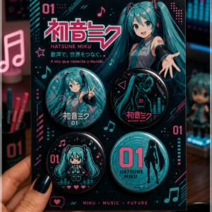 Arquivo De Corte Bottons Hatsne Miku 116