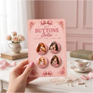 Arquivo De Corte Bottons Jolie 1 33