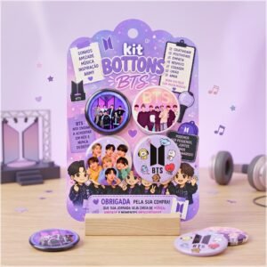 Arquivo De Corte Bottons K Pop BTS 32mm 54