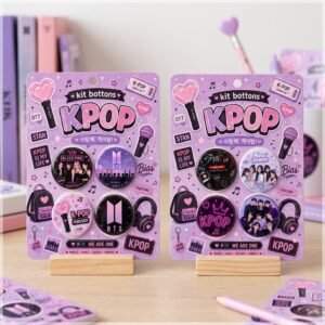 Arquivo De Corte Bottons K Pop BTS Black Pink Stray Kids New Jeans 41