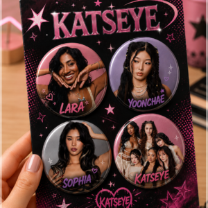 Arquivo De Corte Bottons Katseye