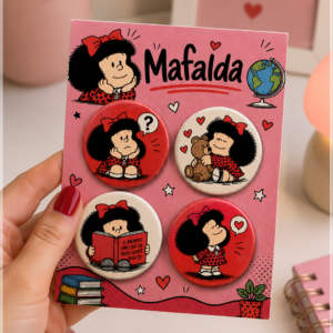Arquivo De Corte Bottons Mafalda 103