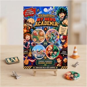 Arquivo De Corte Bottons My Hero Academia 32mm 57