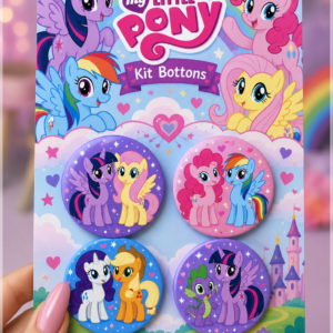 Arquivo De Corte Bottons My Little Ponny 92